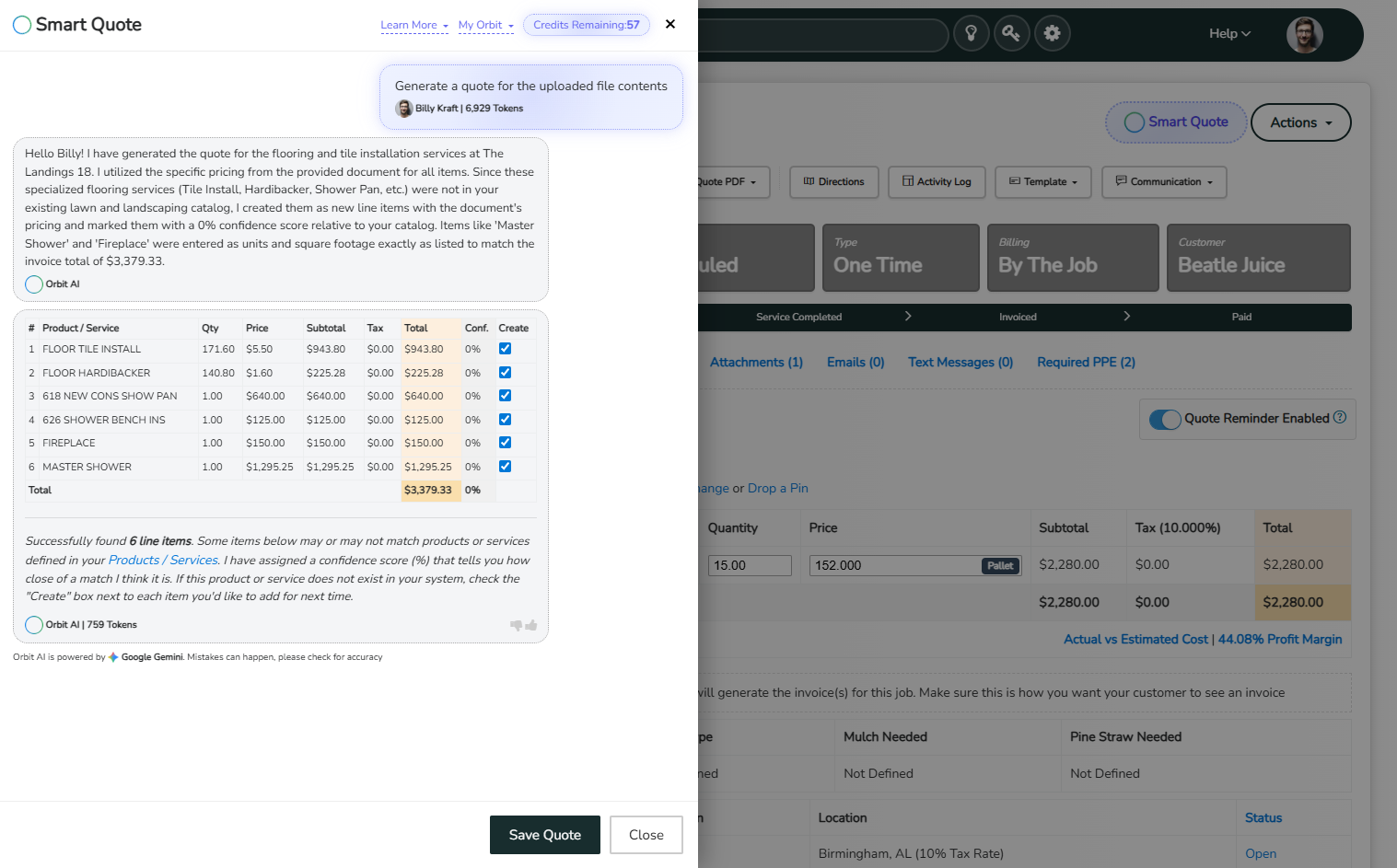 Orbit Privacy Screenshot